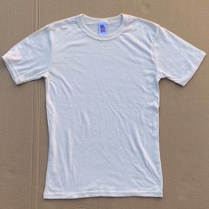 Junk Food X Beams natural color Triblend crewneck T-shirt, very soft, like new